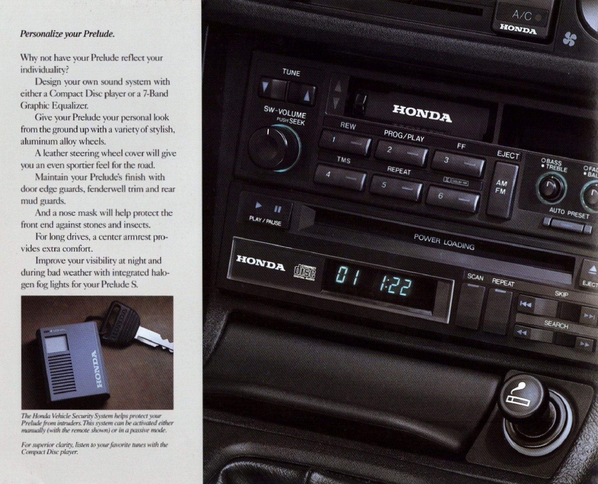 1989 Honda Prelude Brochure Page 19